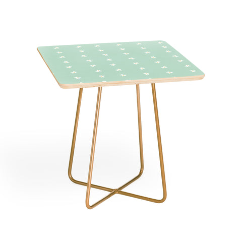 The Optimist Little Daisies In a Row Side Table