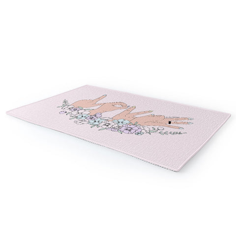 The Optimist Love is LOVE Area Rug