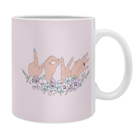 The Optimist Love is LOVE Coffee Mug