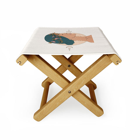 The Optimist Moon Gazing Folding Stool