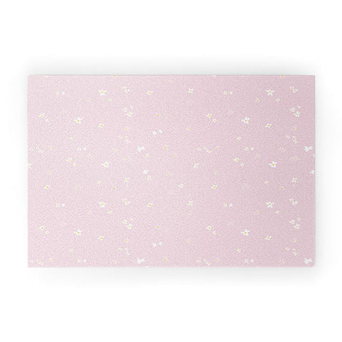 The Optimist My Little Daisy Pattern in Pink Welcome Mat
