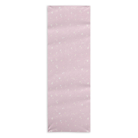 The Optimist My Little Daisy Pattern in Pink Yoga Towel
