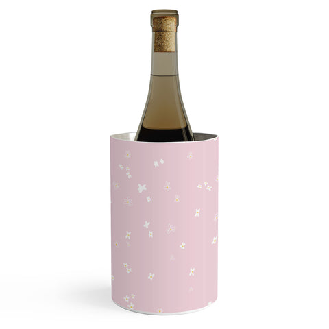 The Optimist My Little Daisy Pattern in Pink Wine Chiller