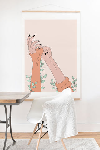 The Optimist Pushing The Limits Art Print And Hanger