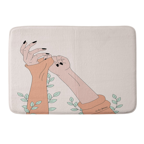 The Optimist Pushing The Limits Memory Foam Bath Mat