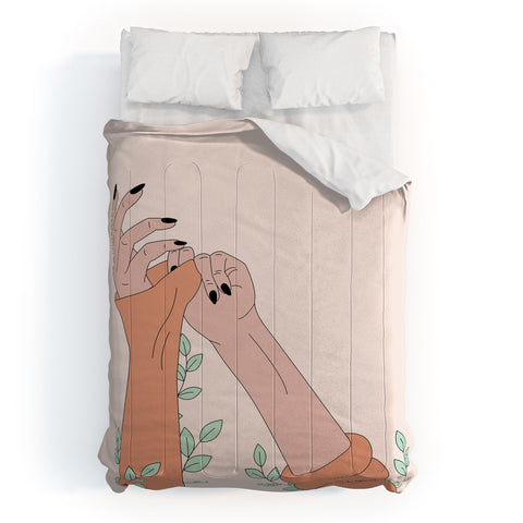 The Optimist Pushing The Limits Comforter