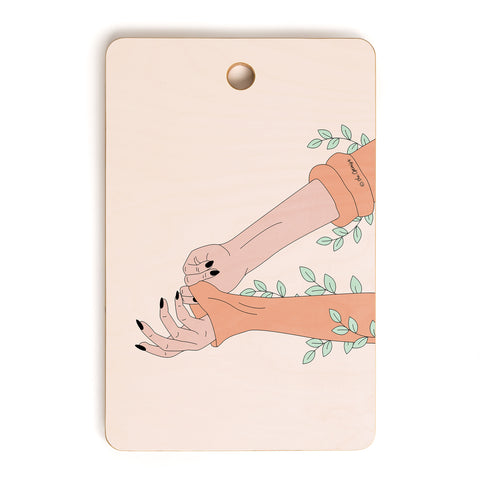 The Optimist Pushing The Limits Cutting Board Rectangle