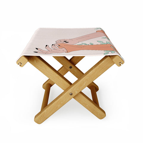 The Optimist Pushing The Limits Folding Stool