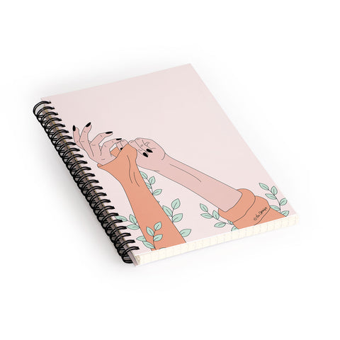 The Optimist Pushing The Limits Spiral Notebook