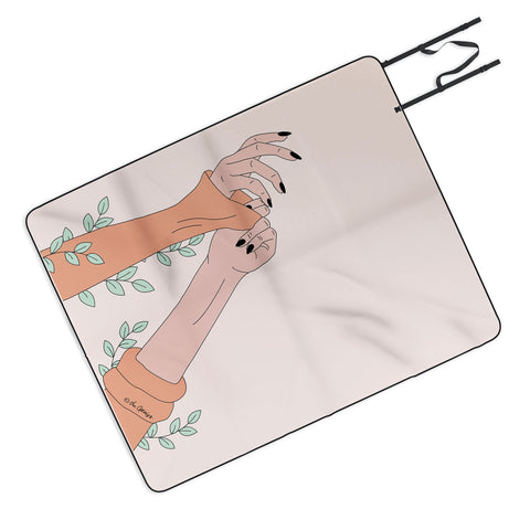 The Optimist Pushing The Limits Picnic Blanket