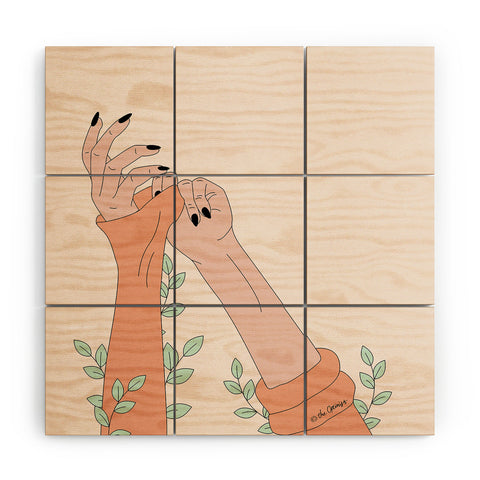 The Optimist Pushing The Limits Wood Wall Mural