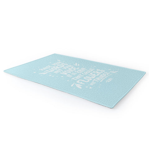 The Optimist Raise Your Words Area Rug