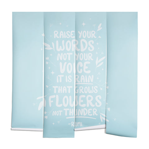 The Optimist Raise Your Words Wall Mural