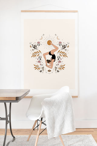 The Optimist Reach The Sun Art Print And Hanger