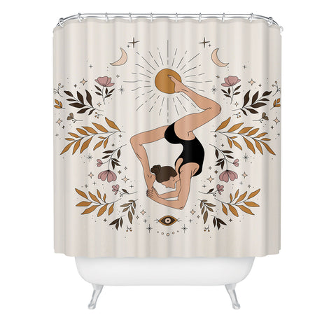 The Optimist Reach The Sun Shower Curtain