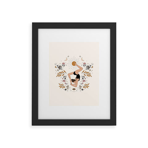 The Optimist Reach The Sun Framed Art Print