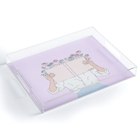 The Optimist Read All About It Acrylic Tray