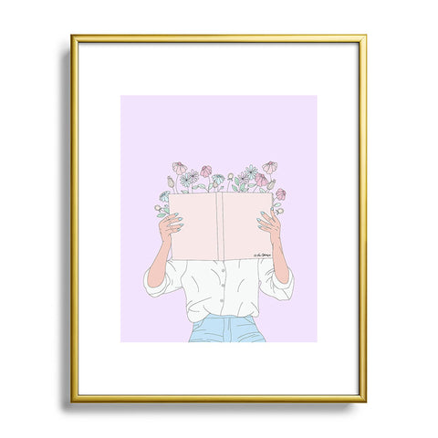 The Optimist Read All About It Metal Framed Art Print