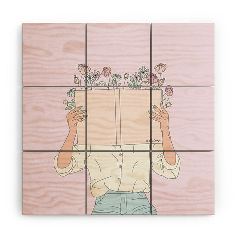 The Optimist Read All About It Wood Wall Mural