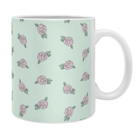 The Optimist Roses All Over Coffee Mug