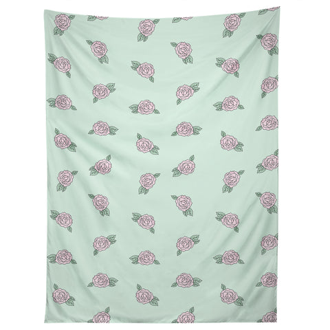 The Optimist Roses All Over Tapestry