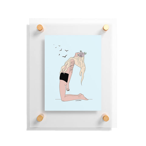 The Optimist Set Your Soul Free Floating Acrylic Print