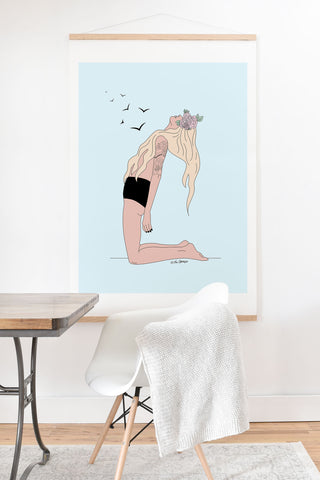 The Optimist Set Your Soul Free Art Print And Hanger