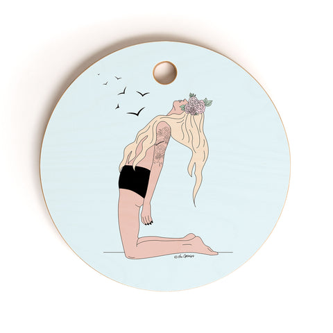 The Optimist Set Your Soul Free Cutting Board Round