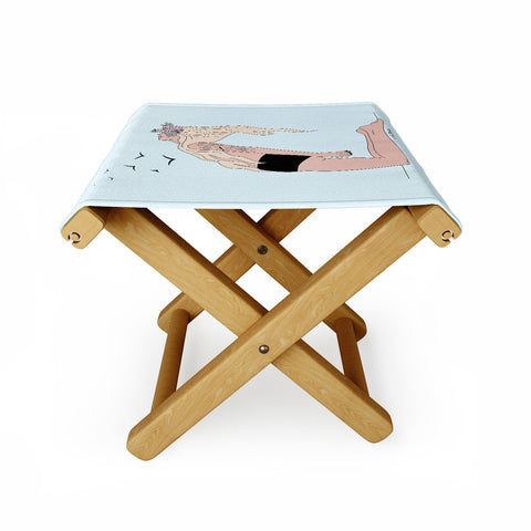 The Optimist Set Your Soul Free Folding Stool