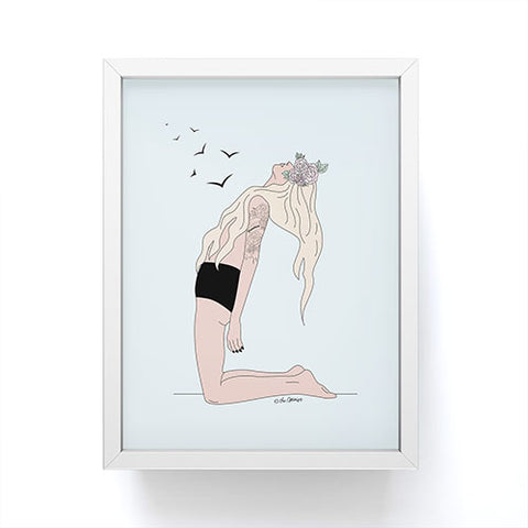 The Optimist Set Your Soul Free Framed Mini Art Print