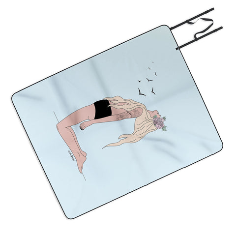 The Optimist Set Your Soul Free Picnic Blanket