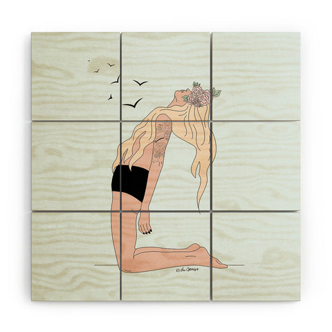 The Optimist Set Your Soul Free Wood Wall Mural