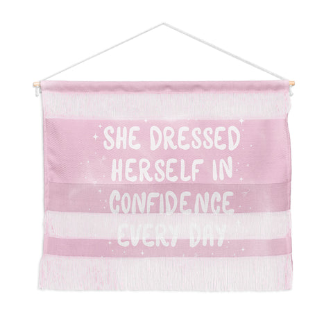 The Optimist She Dressed Herself In Confidence Wall Hanging Landscape