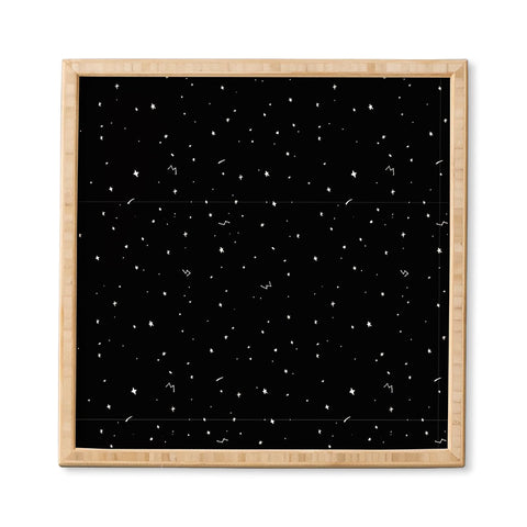 The Optimist Sky Full Of Stars in Black Framed Wall Art