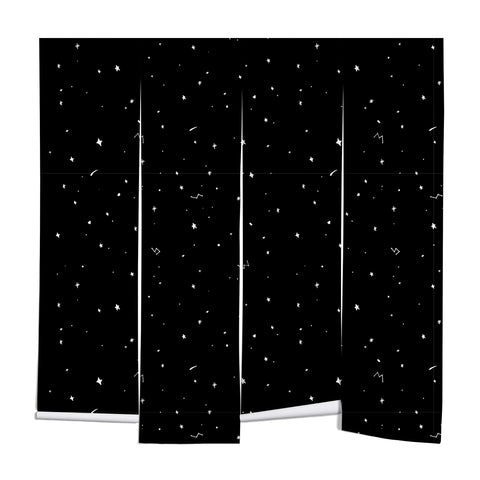The Optimist Sky Full Of Stars in Black Wall Mural