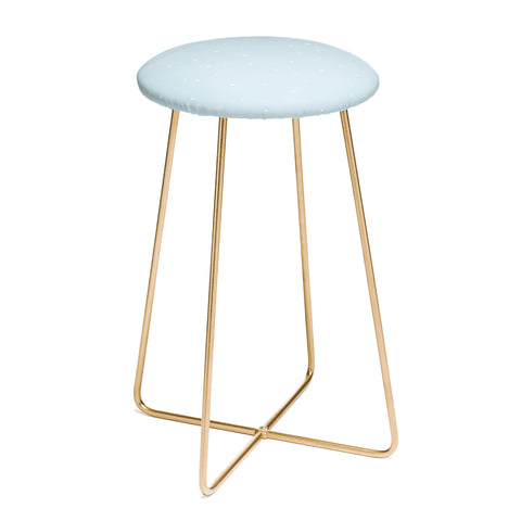 The Optimist Sky Full Of Stars in Light Blue Counter Stool