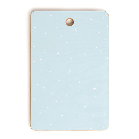 The Optimist Sky Full Of Stars in Light Blue Cutting Board Rectangle