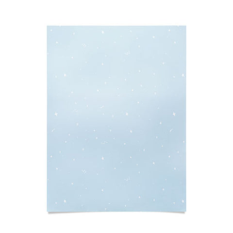 The Optimist Sky Full Of Stars in Light Blue Poster