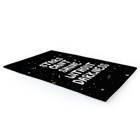 The Optimist Stars Cant Shine Without Stars Area Rug