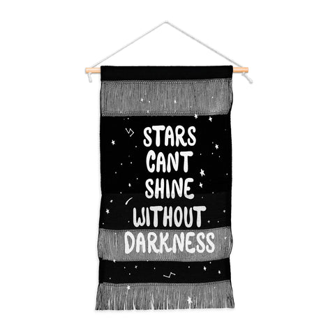 The Optimist Stars Cant Shine Without Stars Wall Hanging Portrait
