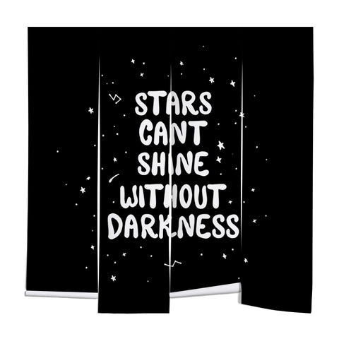 The Optimist Stars Cant Shine Without Stars Wall Mural
