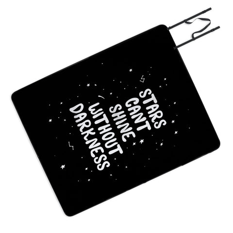 The Optimist Stars Cant Shine Without Stars Picnic Blanket