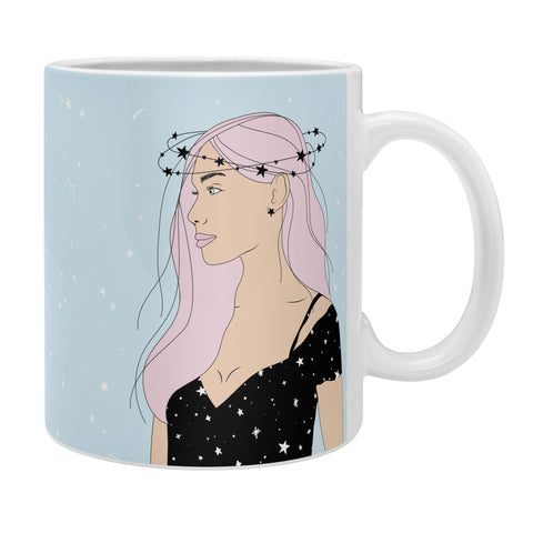The Optimist Stars in Her Eyes Coffee Mug