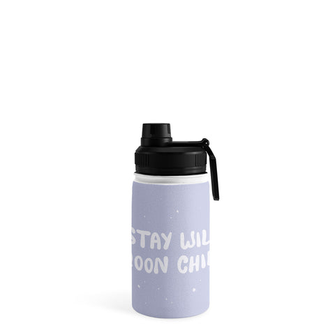 The Optimist Stay Wild Moon Child Quote Water Bottle