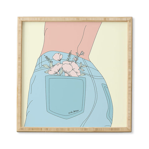 The Optimist Sunshine In My Pocket Framed Wall Art