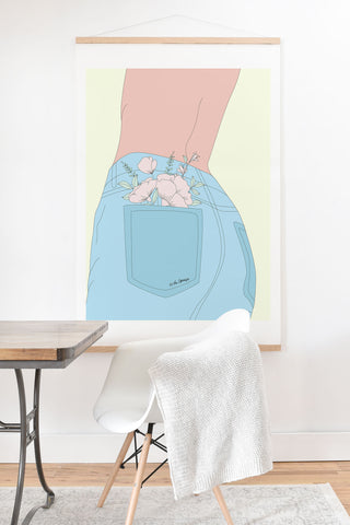 The Optimist Sunshine In My Pocket Art Print And Hanger