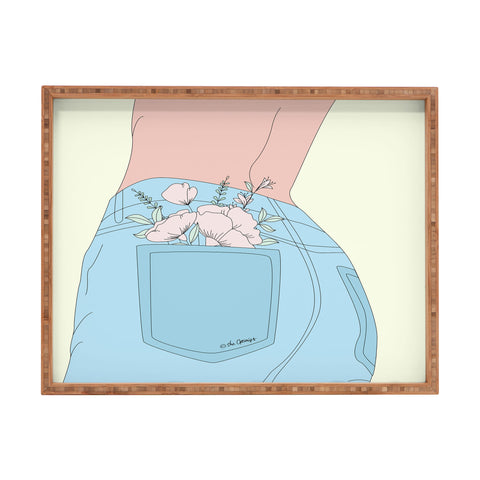 The Optimist Sunshine In My Pocket Rectangular Tray