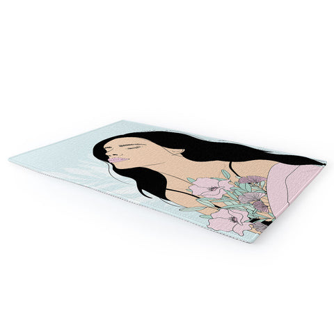 The Optimist Take A Deep Breath Area Rug