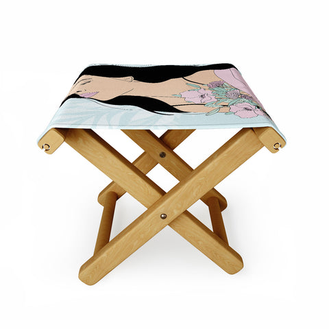 The Optimist Take A Deep Breath Folding Stool