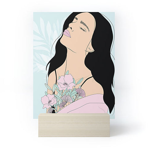 The Optimist Take A Deep Breath Mini Art Print